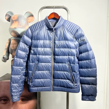 Prada Men's Dark Blue Puffer Jacket