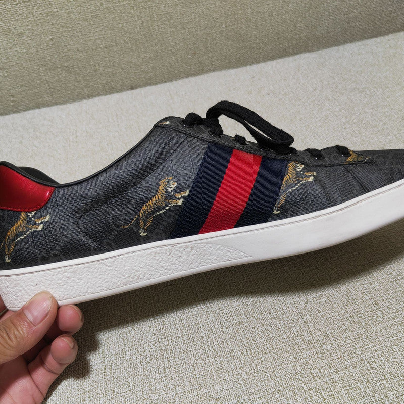 Gucci Ace Tiger Pattern Fashion Sneakers 0079