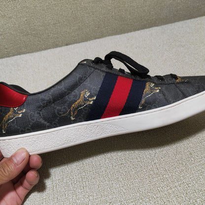 Gucci Ace Tiger Pattern Fashion Sneakers 0079
