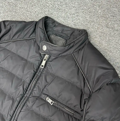 Prada Black Cotton Men's Outerwear Jacket