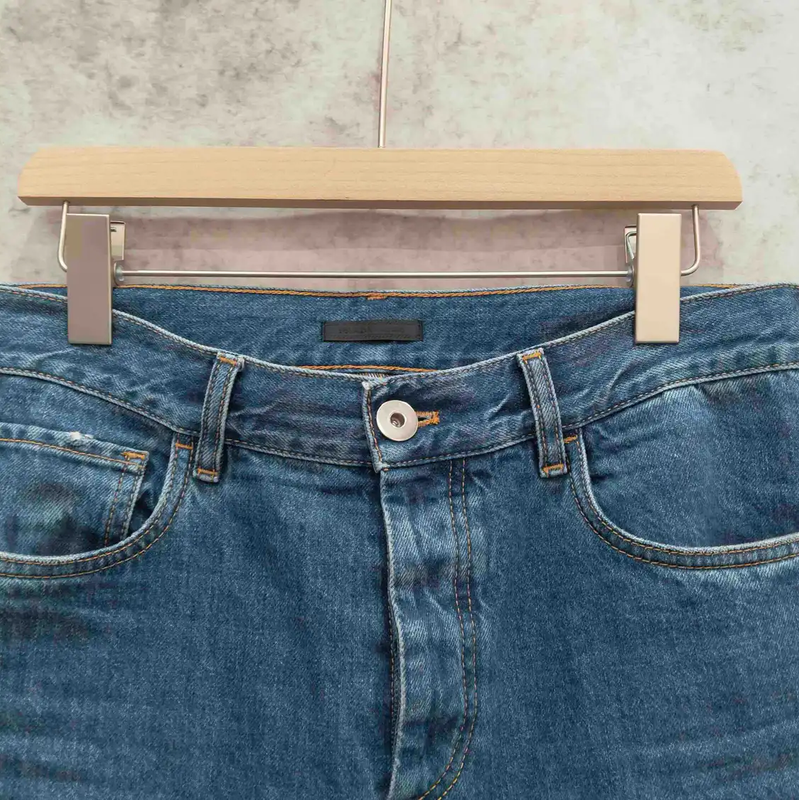 Prada Casual Blue Cotton Trousers for Men