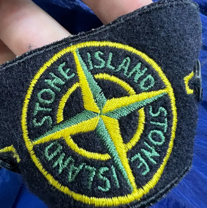 Stone Island Blue Long Sleeve Men's Jacket 0089