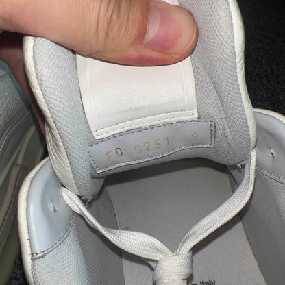 Louis Vuitton White Cement Low-Top Trainer Sneakers 0079