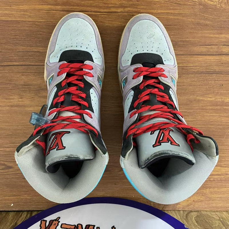 Louis Vuitton Retro Logo High-Top Sneakers for Men 0079