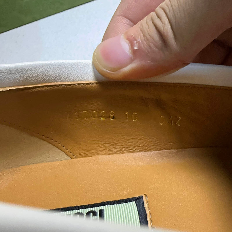 Gucci Interlocking Leather Slip-On Casual Shoes 0079