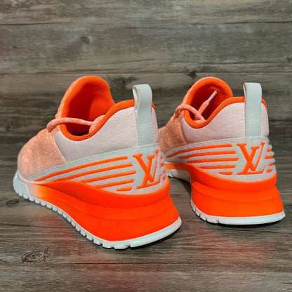 Louis Vuitton Comfortable Orange Running Shoes 0079