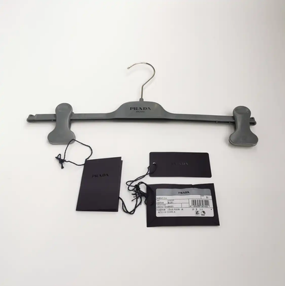 Prada Blue Cotton Embroidered Logo Men's Shorts