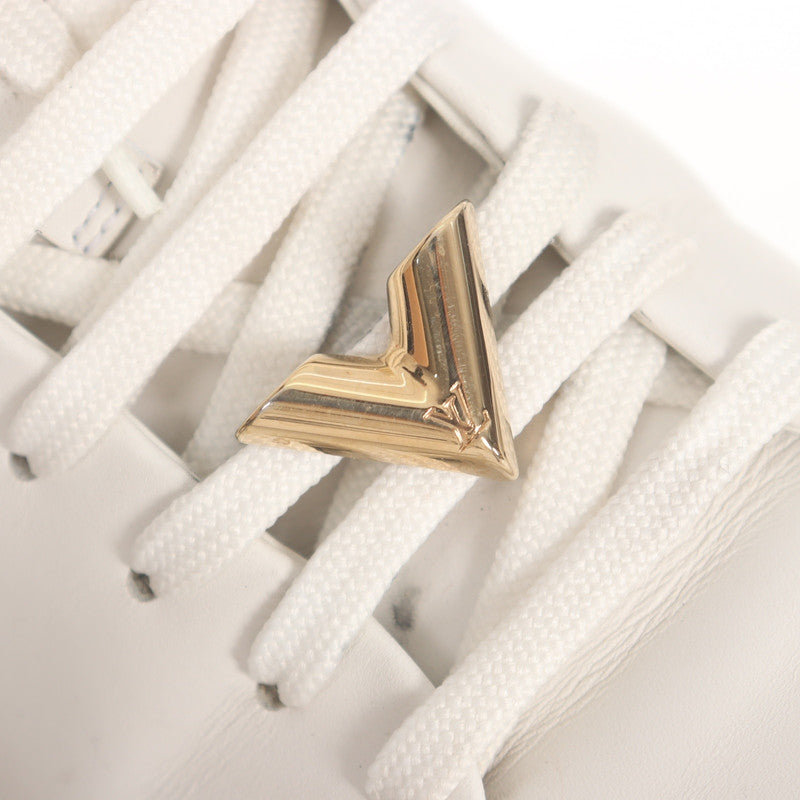 Louis Vuitton White Round-Toe Sneakers 0079