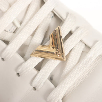 Louis Vuitton White Round-Toe Sneakers 0079