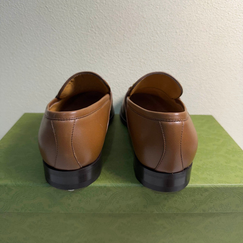 Gucci Interlocking Leather Casual Loafers for Men 0079