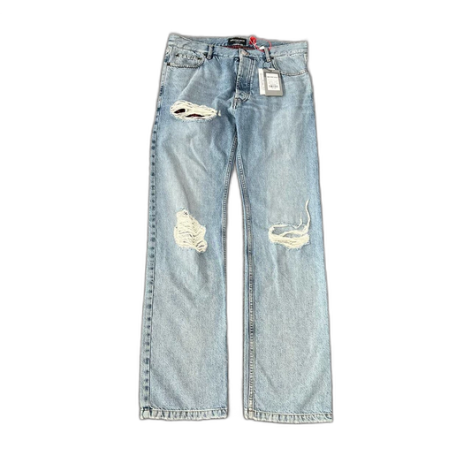 Balenciaga Ripped Denim Pants with Tags