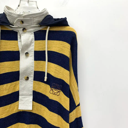 Loewe Striped Cotton Men's Sweatshirt 0089