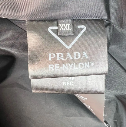 Prada Black Cotton Padded Vest