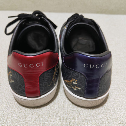 Gucci Ace Tiger Pattern Fashion Sneakers 0079