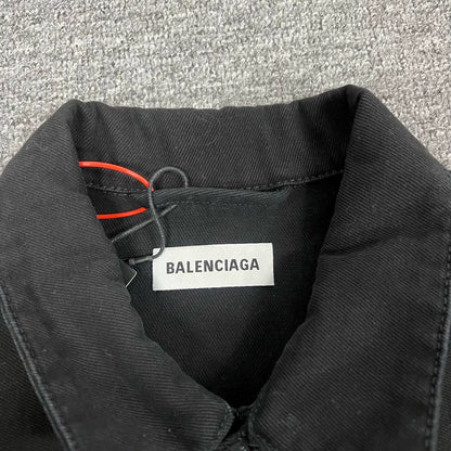 Balenciaga Deconstructed Denim Jacket