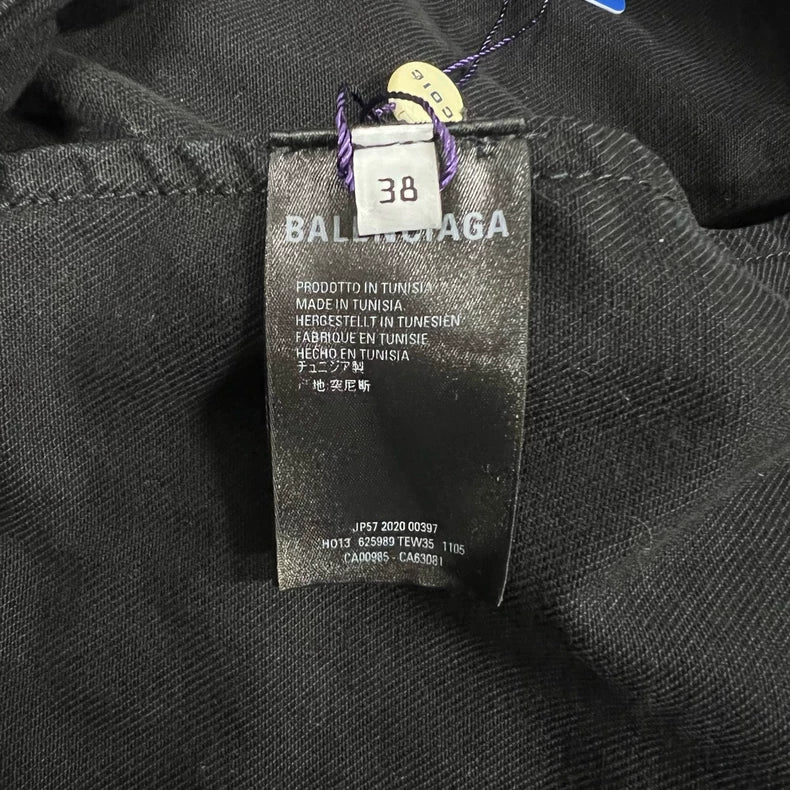 Balenciaga Deconstructed Denim Jacket