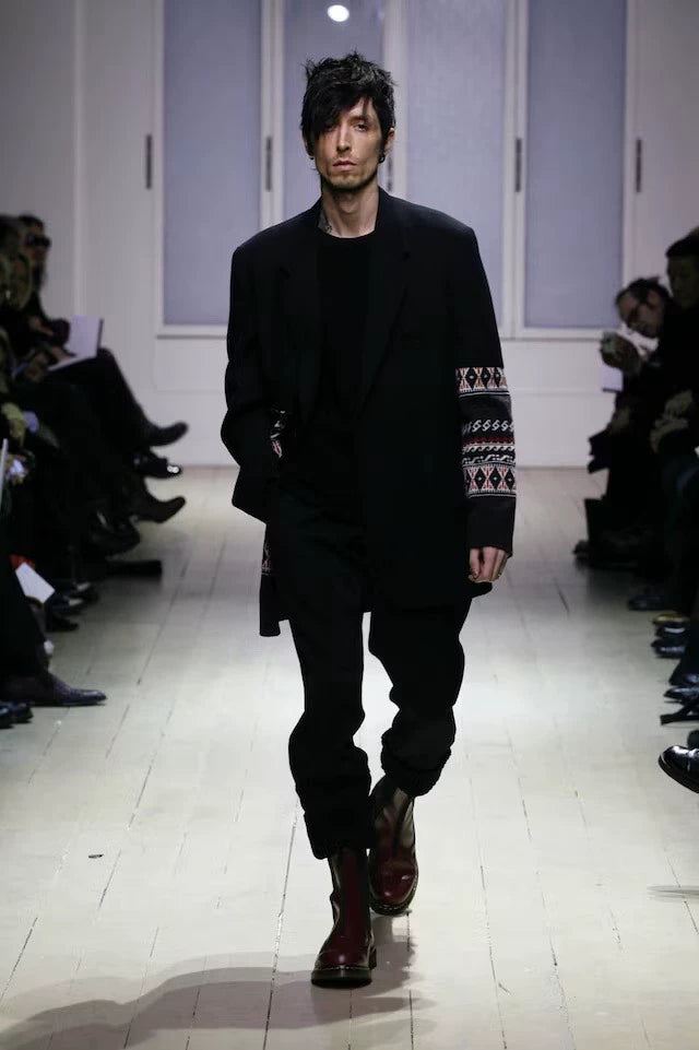 Yohji Yamamoto 2007 Knit Patchwork Jacket
