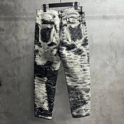 Givenchy Black Cotton Casual Pants for Men 0089