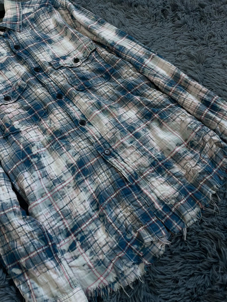 Blue Rendered Saint Laurent Shirt