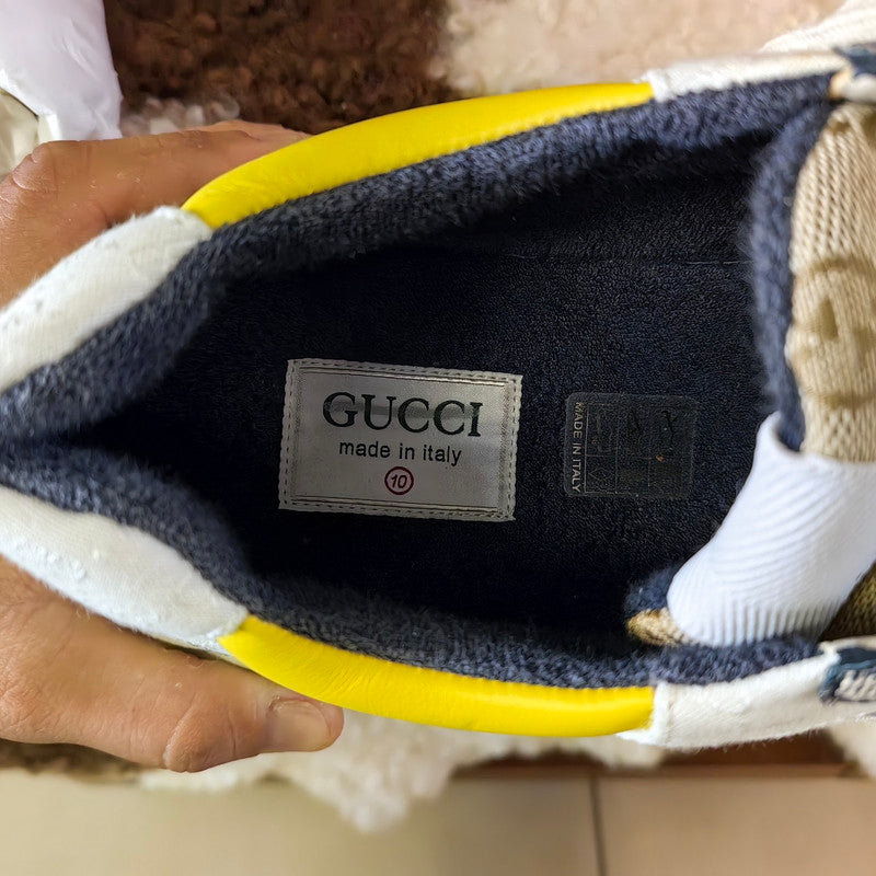 Gucci Rhyton Monogram Low-Top Sneakers for Men 0079