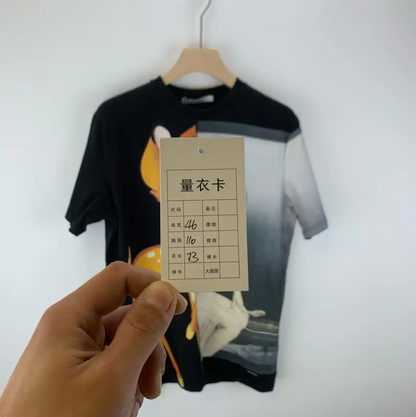 Givenchy Black Men's T-shirt with Unique Design 0089