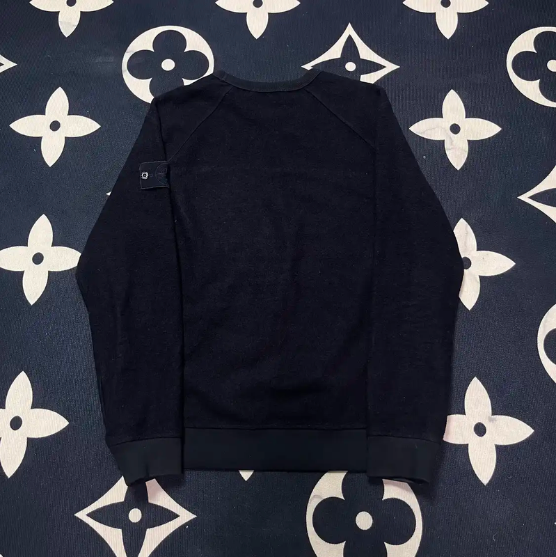 Stone Island Men's Black Long Sleeve Sweatshirt 0089