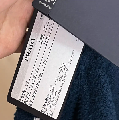 Prada S Size Blue Cotton Men's Shorts