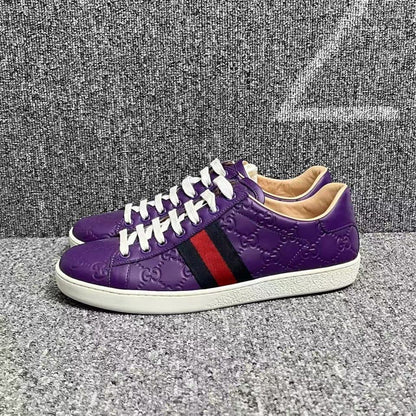 Gucci Classic Logo Leather Casual Sneakers 0079