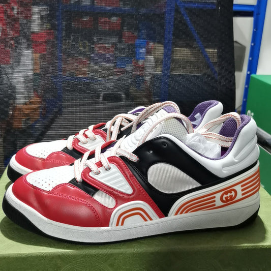 Gucci Vintage Leather Low-Top Sneakers for Men 0079