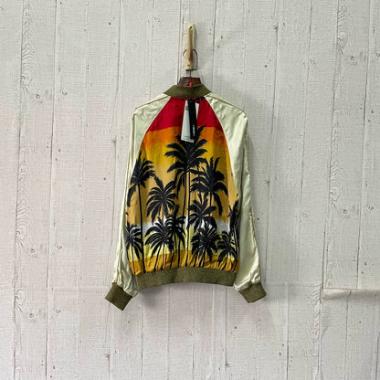 Saint Laurent Palm Baseball Jacket for Men