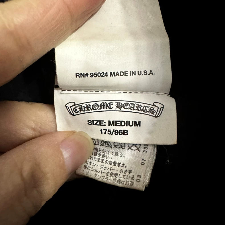 Chrome Hearts Skull Zip Hoodie