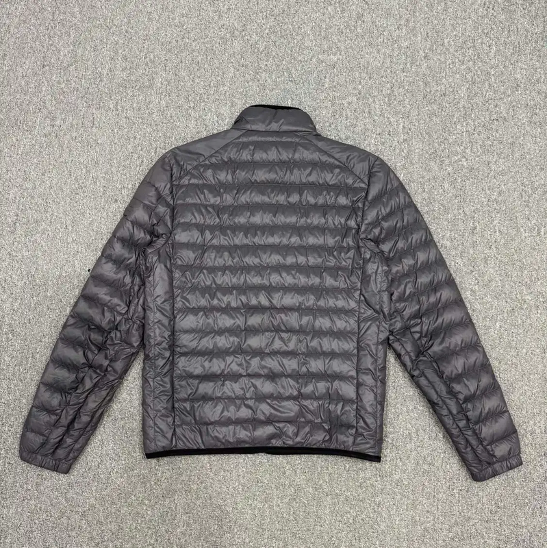 Prada Men's Gray Quilted Down Jacket