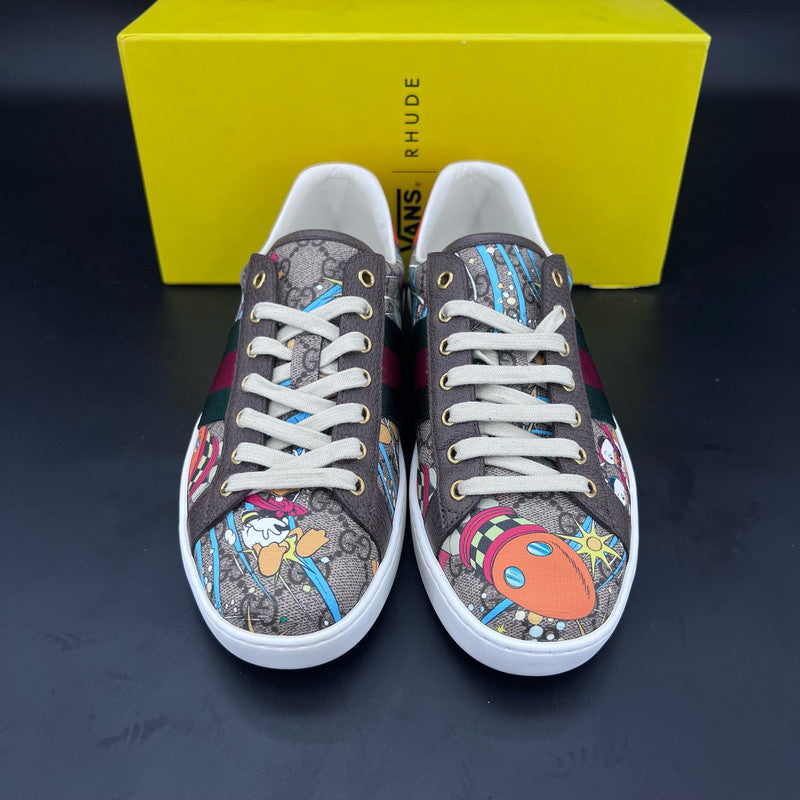 Gucci Disney Donald Duck Print Low-Top Sneakers 0079