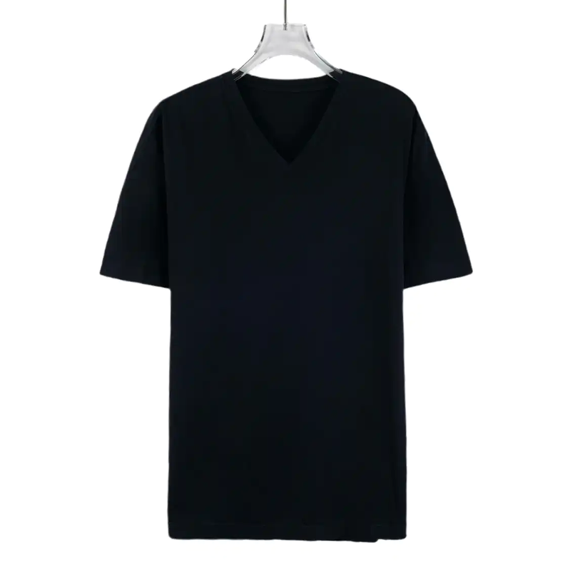 Prada Black V-Neck Men's T-Shirt Size XL