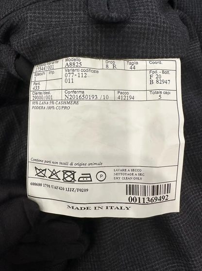 Prada Men's Casual Wool Trousers in Dark Gray