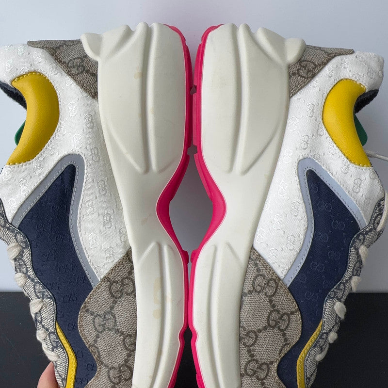 Gucci Rhyton Low-Top Printed Dad Sneakers 0079