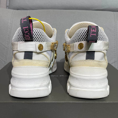 Gucci Flashtrek Strap Crystal Dad Shoes 0079