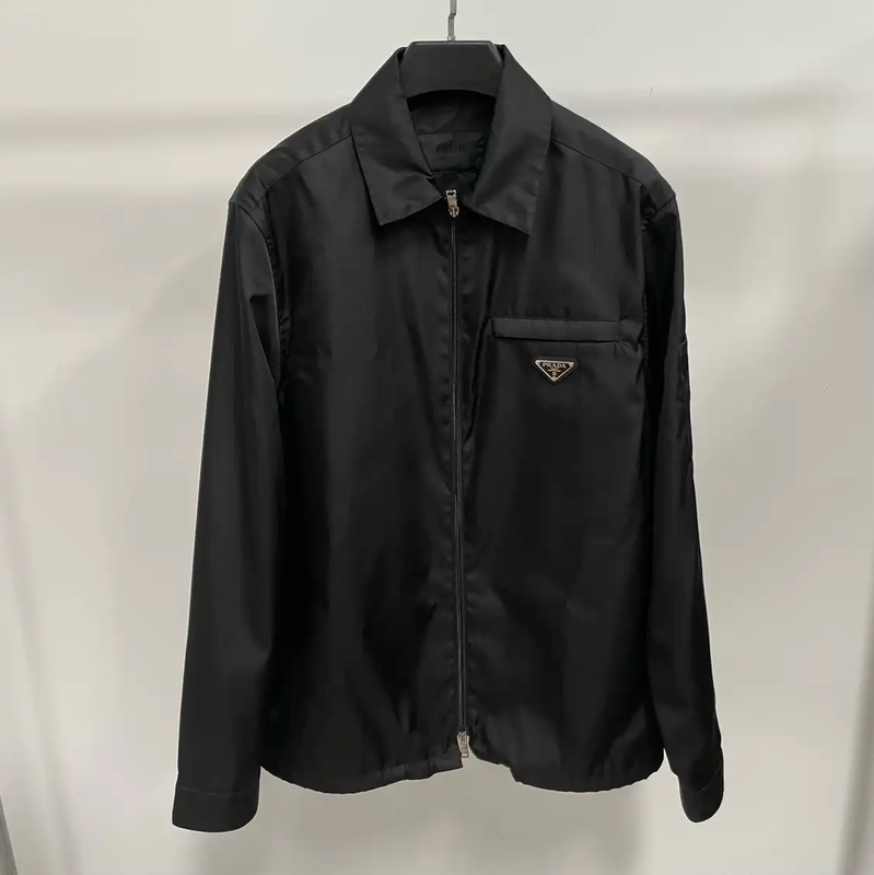 Prada Black Men's Lightweight Jacket