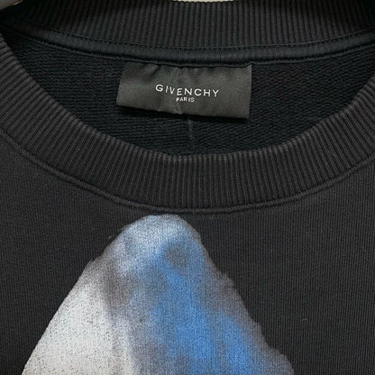 Givenchy Shark Print Sweatshirt in Black