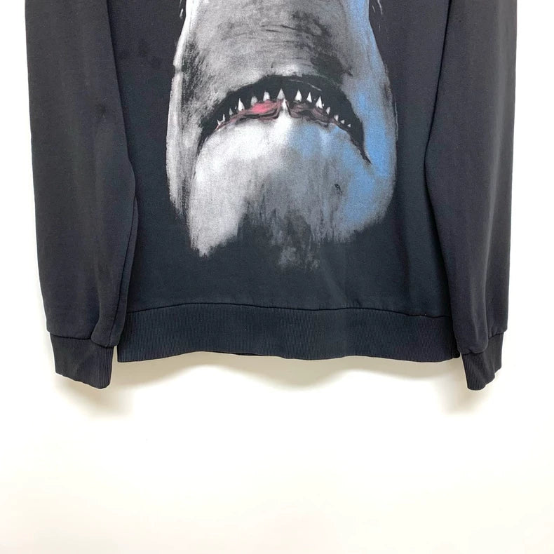Givenchy Shark Print Sweatshirt in Black