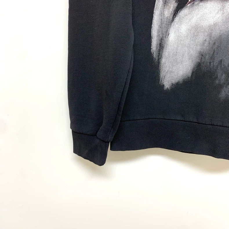 Givenchy Shark Print Sweatshirt in Black