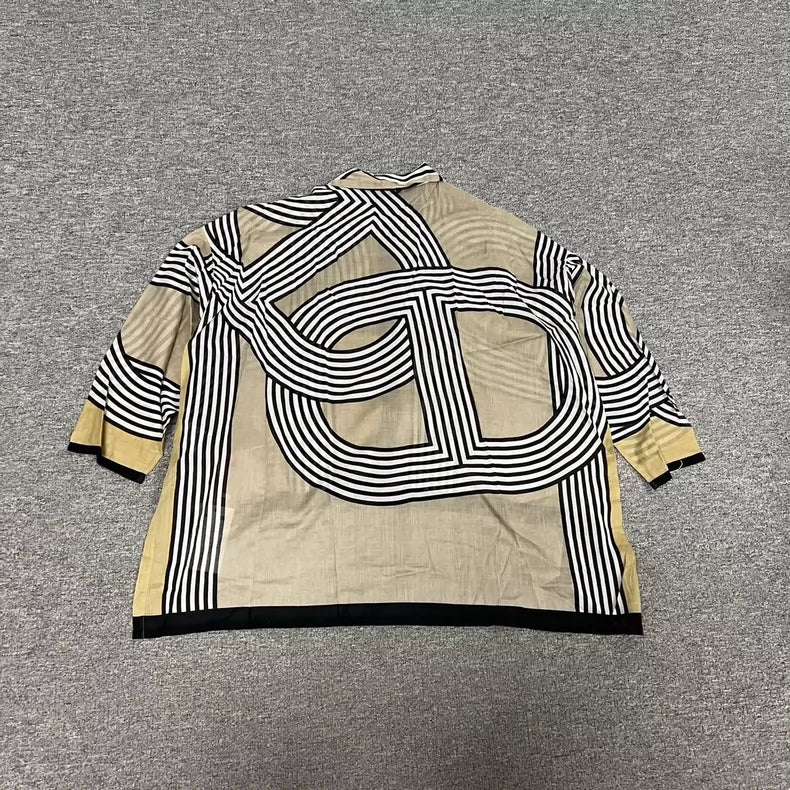 Hermes Striped Shirt in Excellent Condition