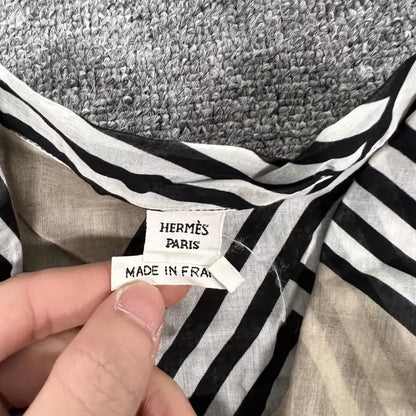 Hermes Striped Shirt in Excellent Condition