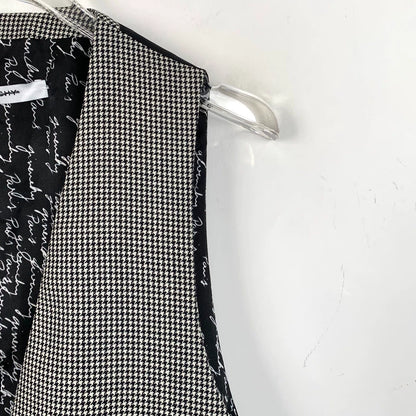 Givenchy Gray Wool Houndstooth Vest