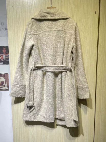 Vintage Dior Beige Wool Blend Coat