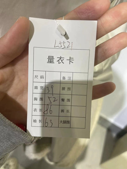 Vintage Dior Beige Wool Blend Coat