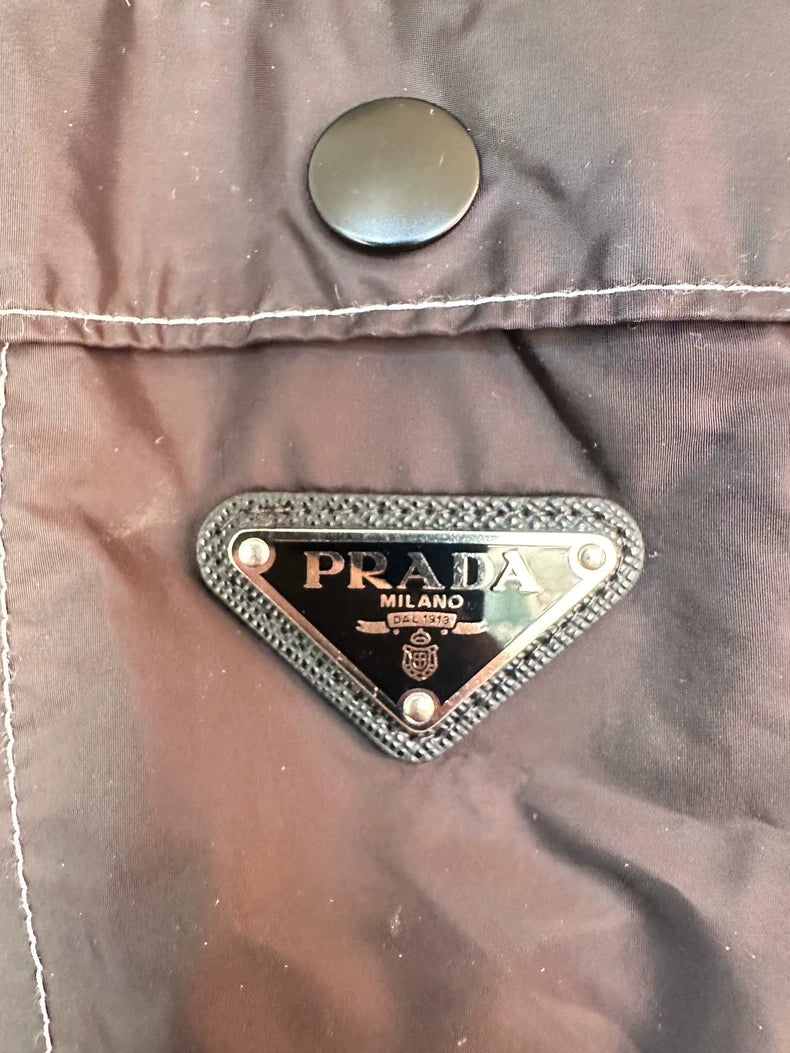 Prada Short Sleeve Button Cardigan