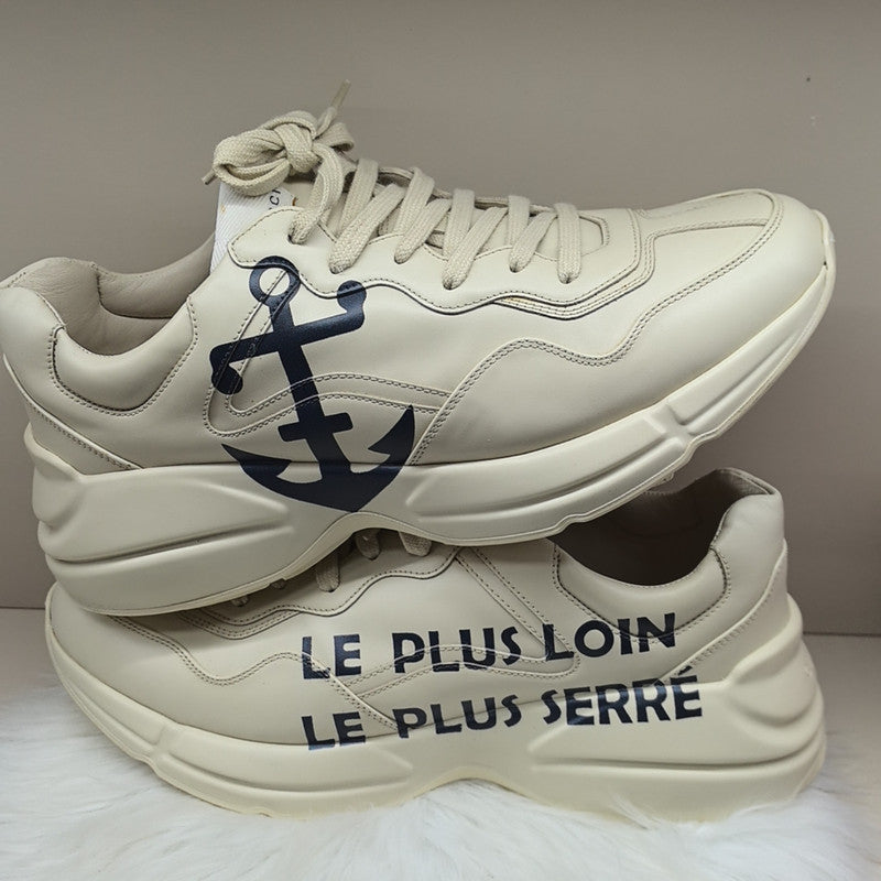 Gucci Rhyton Anchor Print Fashion Dad Sneakers 0079