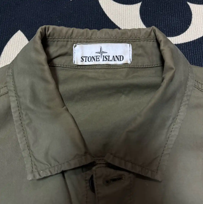 Stone Island Military Green Short Sleeve T-Shirt 0089