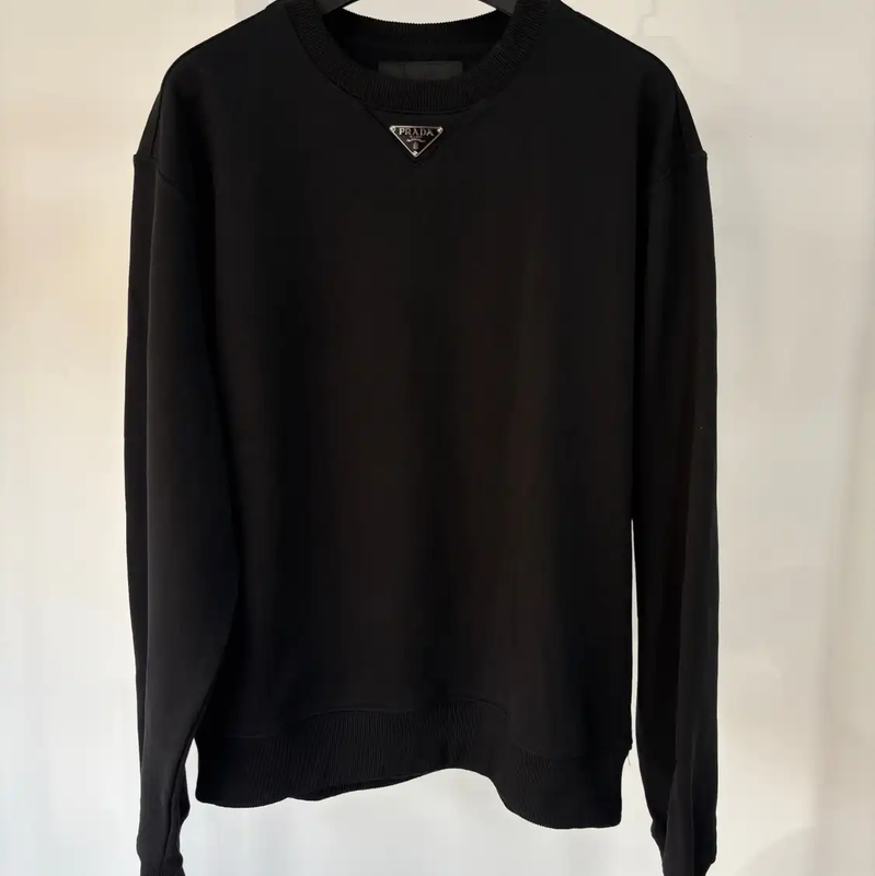 Prada Black XL Men's Sweatshirt